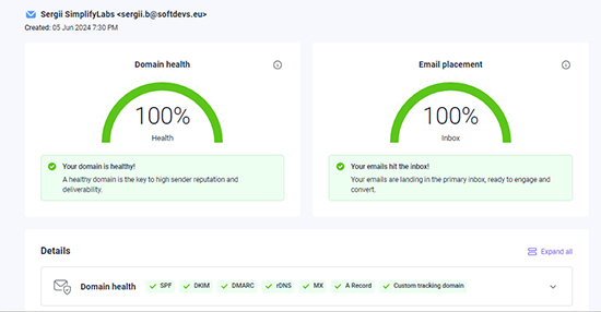 Deliverability email